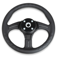 PROMotive Land Rover Defender Sportlenkrad Lederlenkrad Naht silber ab 05/2014